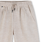 Short en lin BOSS 
                    GARCON