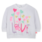 Sweat-shirt orn&eacute; de sequins BILLIEBLUSH 
                    FILLE