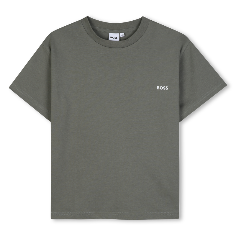 T-SHIRT MET KORTE MOUWEN BOSS 
                        BOY