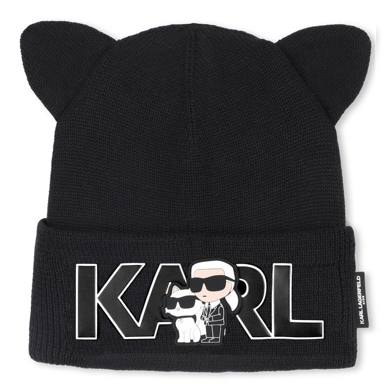 Bonnet &agrave; oreilles KARL LAGERFELD KIDS 
                        FILLE