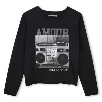 Tee-shirt manches longues ZADIG VOLTAIRE FILLE
