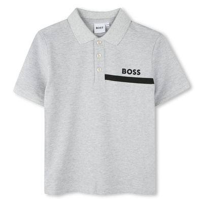 POLOSHIRT MET KORTE MOUWEN BOSS BOY