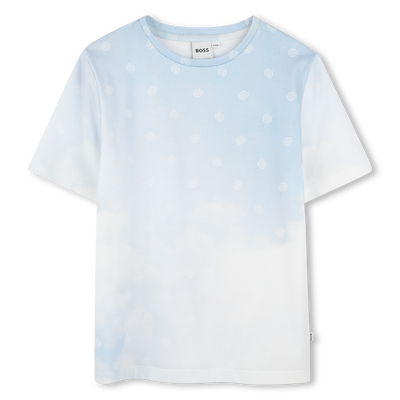 Katoenen T-shirt met print BOSS BOY