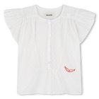 Blouse met korte mouwen ZADIG VOLTAIRE 
                    GIRL