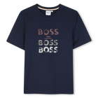 Tee-shirt manches courtes, BLEU CARGO, hi-res