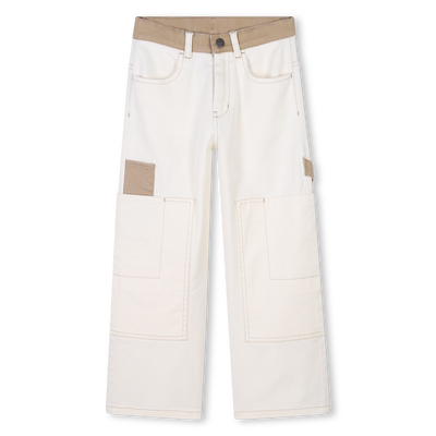 Verstelbare broek van twill TIMBERLAND BOY