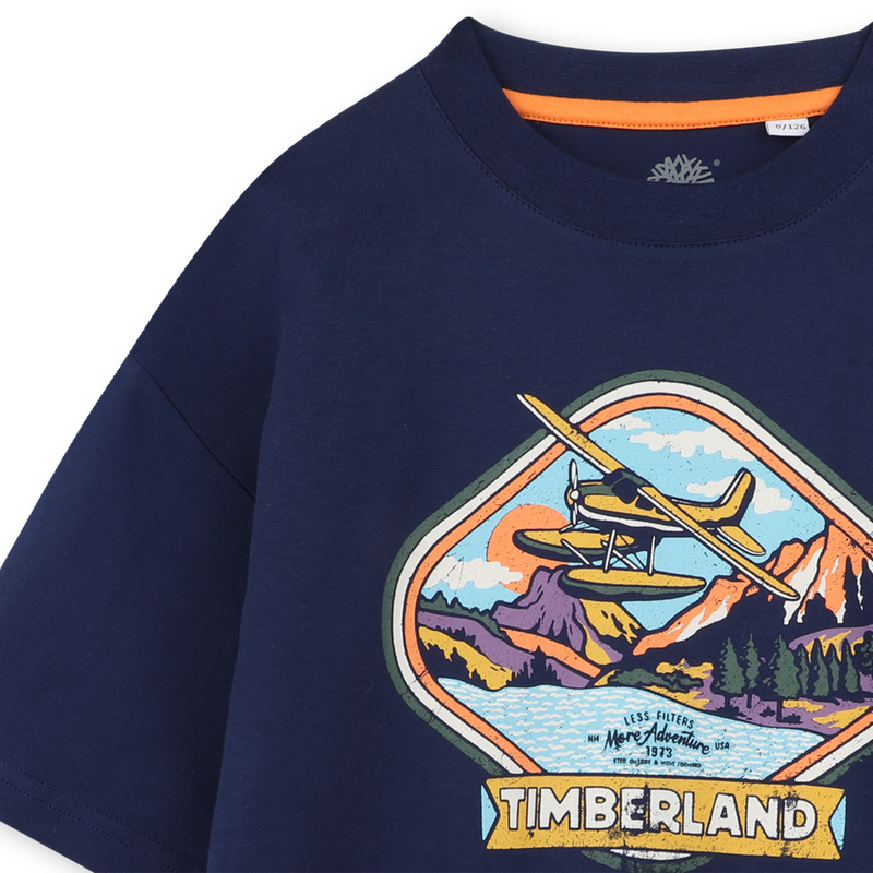 T-shirt met print TIMBERLAND 
                        BOY