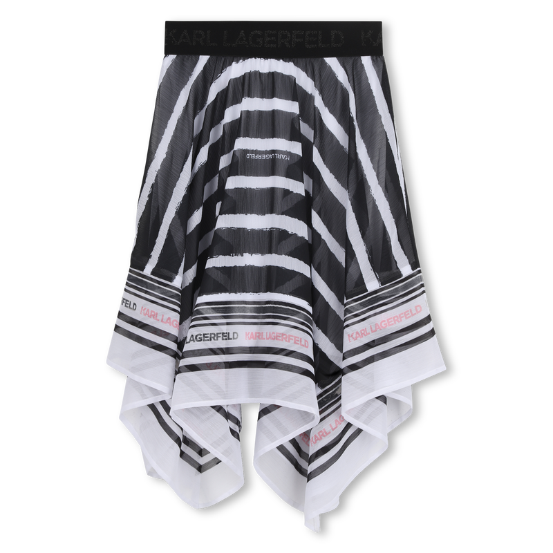 Asymmetrische ROK KARL LAGERFELD KIDS 
                        GIRL