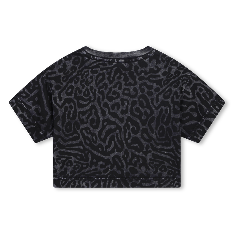 T-shirt imprim&eacute; HUGO 
                        FILLE