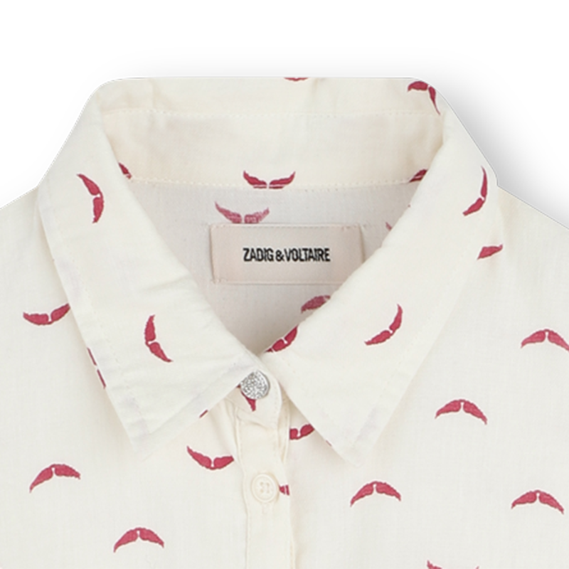 Robe imprim&eacute;e sans manche