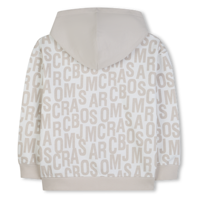 SWEAT ZIPP&Eacute; &Agrave; CAPUCHE MARC JACOBS GARCON