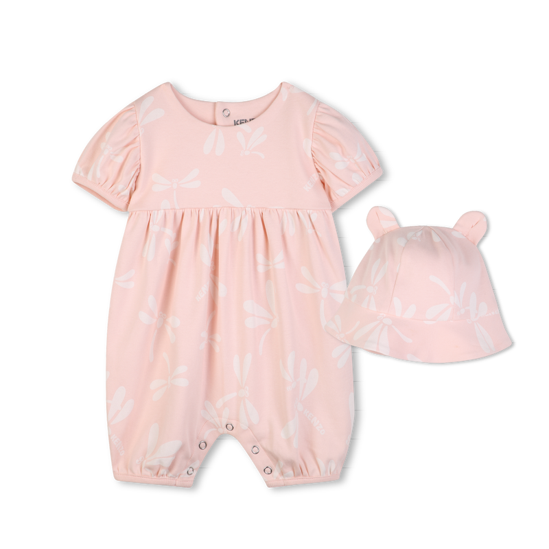 SET MET PLAYSUIT EN VISSERSHOED KENZO KIDS 
                        GIRL