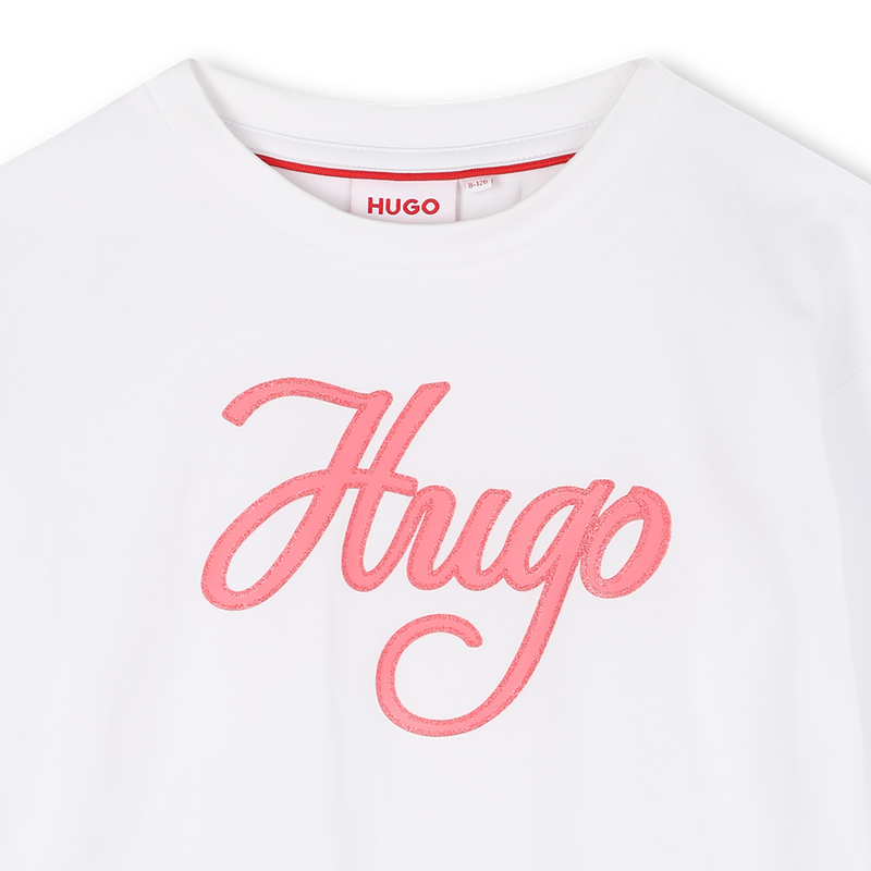 T-shirt &agrave; manches longues HUGO 
                        FILLE