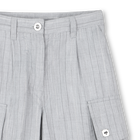 Short long &agrave; rayures tiss&eacute;es DKNY 
                    FILLE