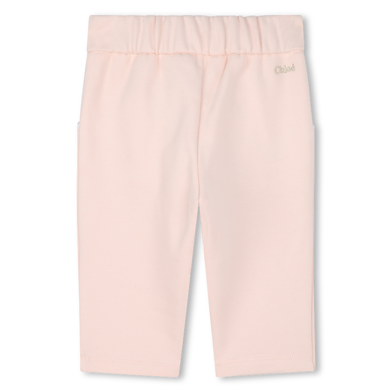 Fleece broek van katoen CHLOE 
                        GIRL