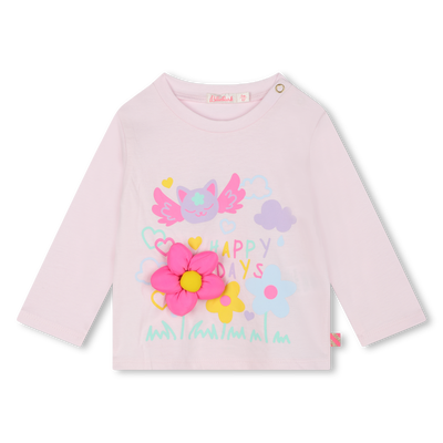 Katoenen T-shirt lange mouwen BILLIEBLUSH GIRL