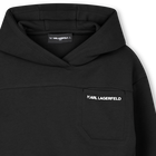 Sweat &agrave; capuche KARL LAGERFELD KIDS 
                    GARCON