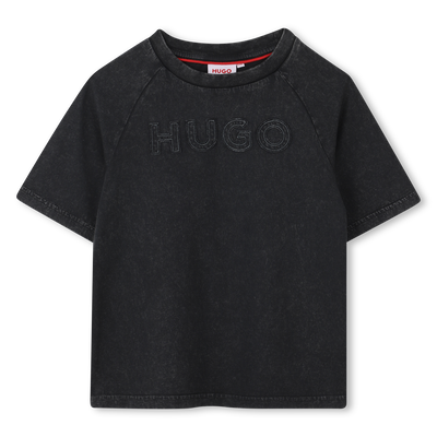 T-shirt &agrave; manches courtes HUGO FILLE