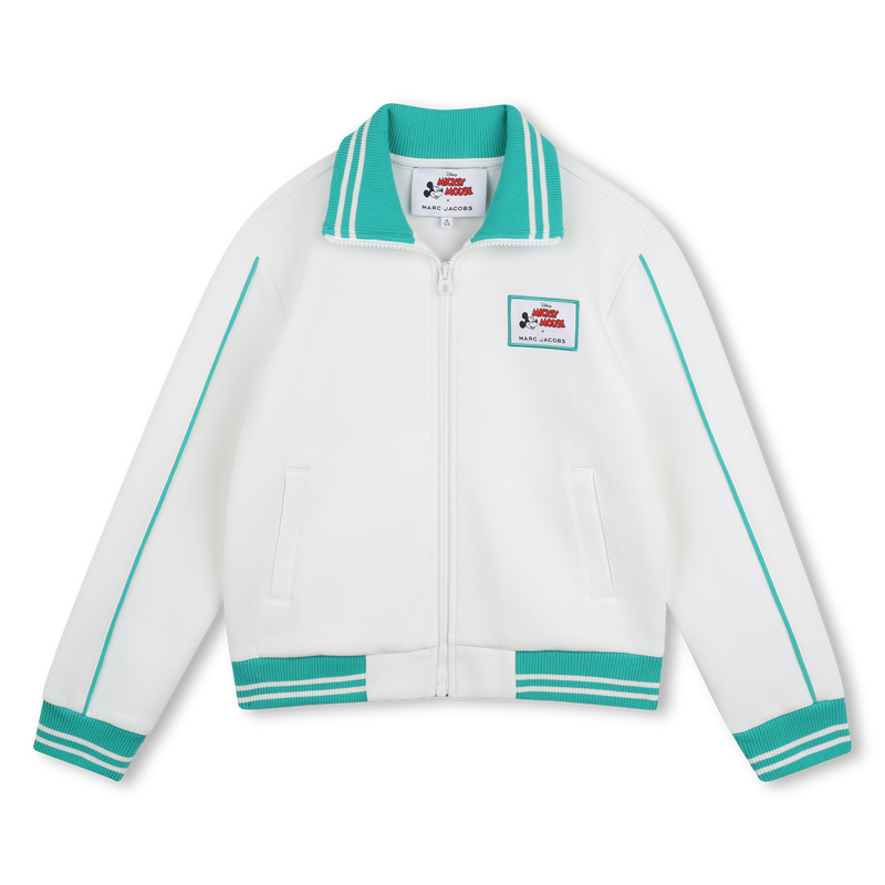 SWEAT ZIPP&Eacute; &Agrave; CAPUCHE MARC JACOBS 
                        GARCON