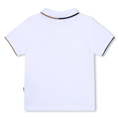 Polo &agrave; rayures BOSS GARCON