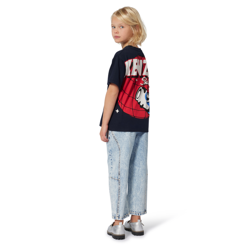 Pantalon en denim KENZO KIDS 
                        FILLE