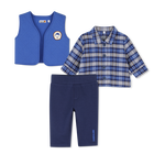 Ensemble cardigan, chemise et pantalon TIMBERLAND 
                    GARCON
