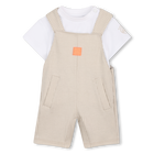 Overalls en t-shirt set TIMBERLAND 
                    BOY