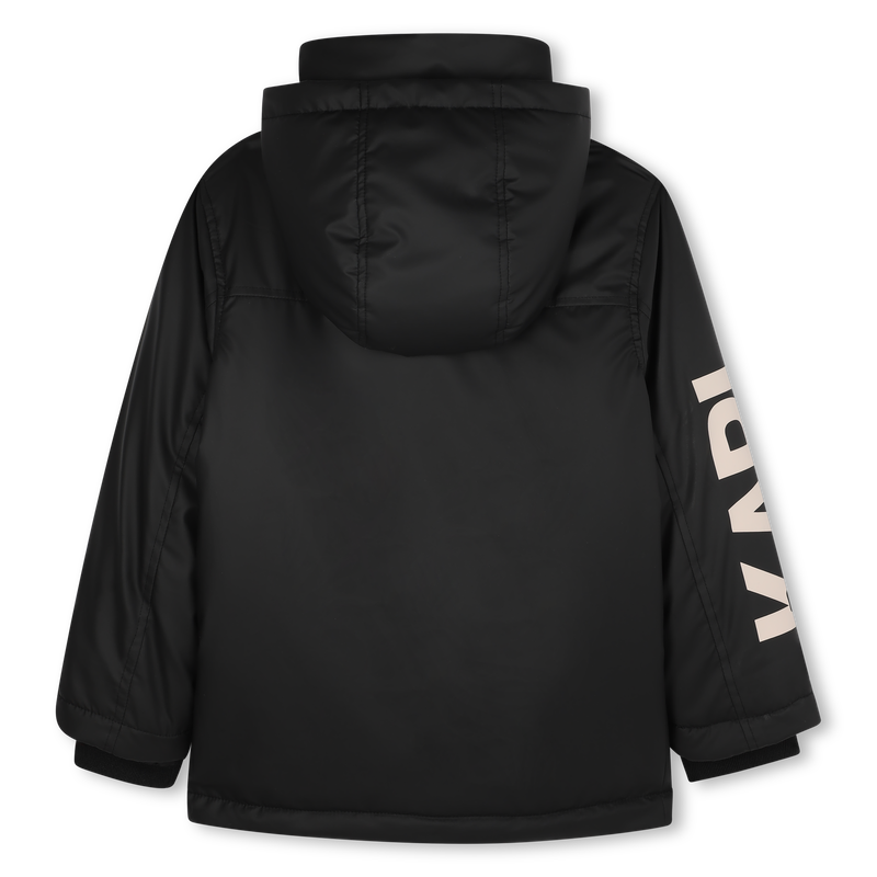 Parka met capuchon KARL LAGERFELD KIDS 
                        BOY