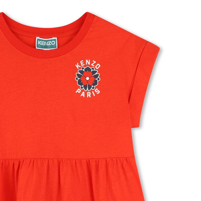 Robe avec d&eacute;coupe taille KENZO KIDS 
                        FILLE