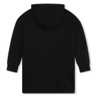 Fleece jurk met capuchon DKNY 
                    GIRL