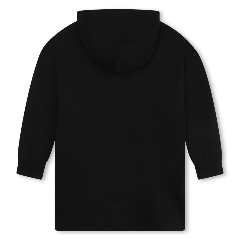 Fleece jurk met capuchon DKNY 
                        GIRL