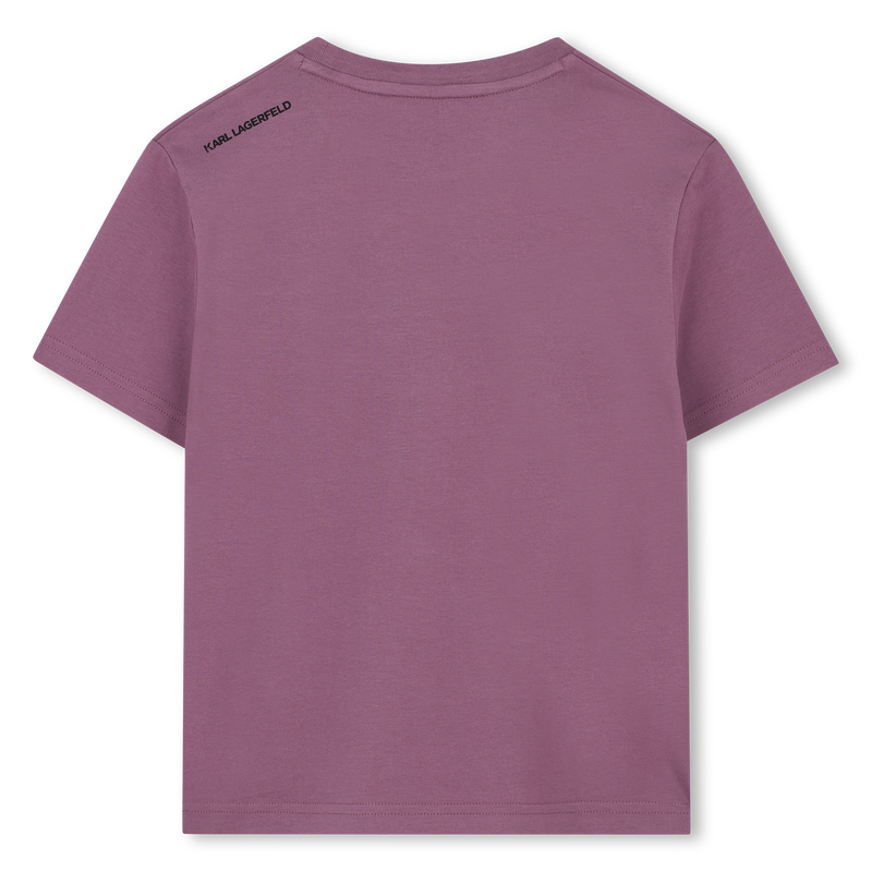 T-shirt met korte mouwen KARL LAGERFELD KIDS 
                        BOY
