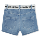 Short met zakken in jeansstof HUGO 
                    GIRL