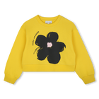 Sweat-shirt coton molletonn&eacute; MARC JACOBS 
                    FILLE