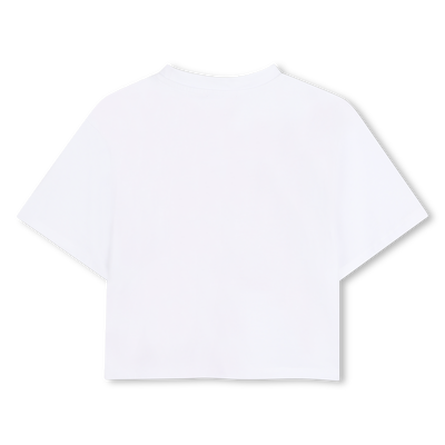 TEE-SHIRT MANCHES COURTES DKNY FILLE