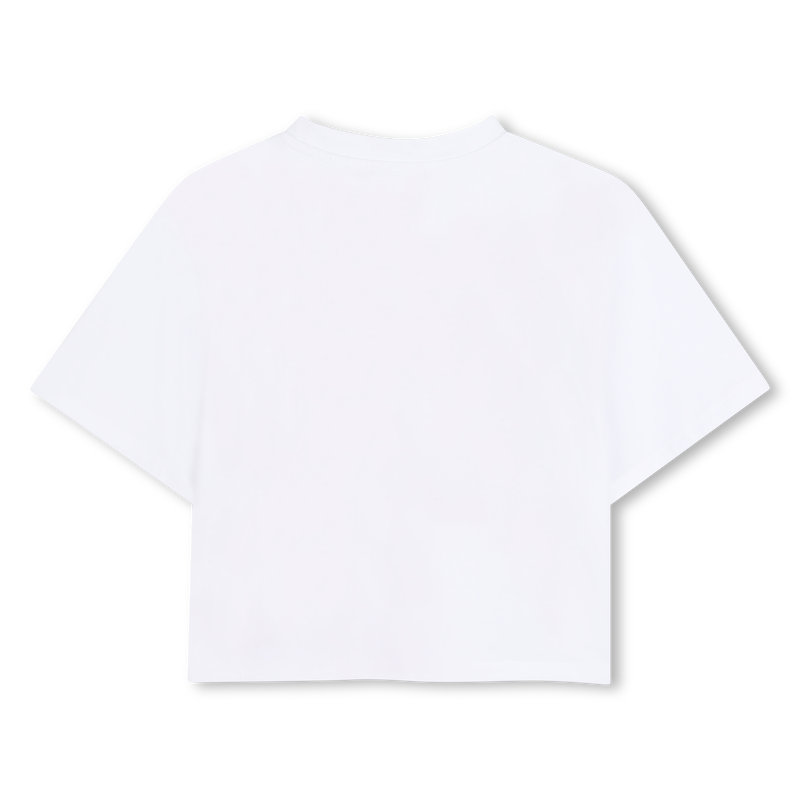 TEE-SHIRT MANCHES COURTES DKNY 
                        FILLE