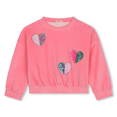 Sweat-shirt en velours BILLIEBLUSH FILLE