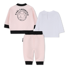 Joggingoutfit KARL LAGERFELD KIDS 
                    GIRL