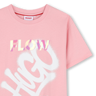 T-shirt met korte mouwen HUGO 
                    MEISJE