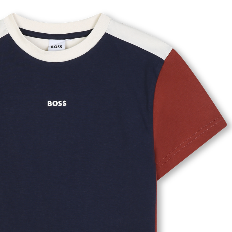 T-shirt met korte mouwen BOSS 
                        BOY