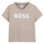 T-shirt met korte mouwen BOSS 
                    BOY