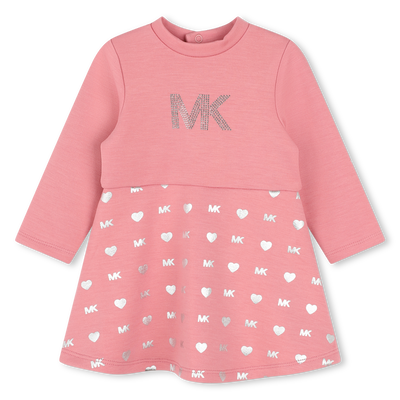 Robe manches longues clout&eacute;e MICHAEL KORS FILLE