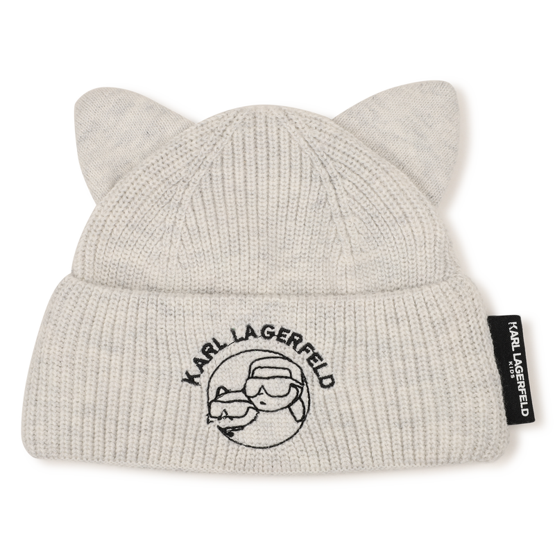 Ensemble bonnet et chaussons KARL LAGERFELD KIDS 
                        UNISEXE