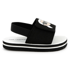 Sandales l&eacute;g&egrave;res &agrave; fermeture KARL LAGERFELD KIDS 
                    UNISEXE
