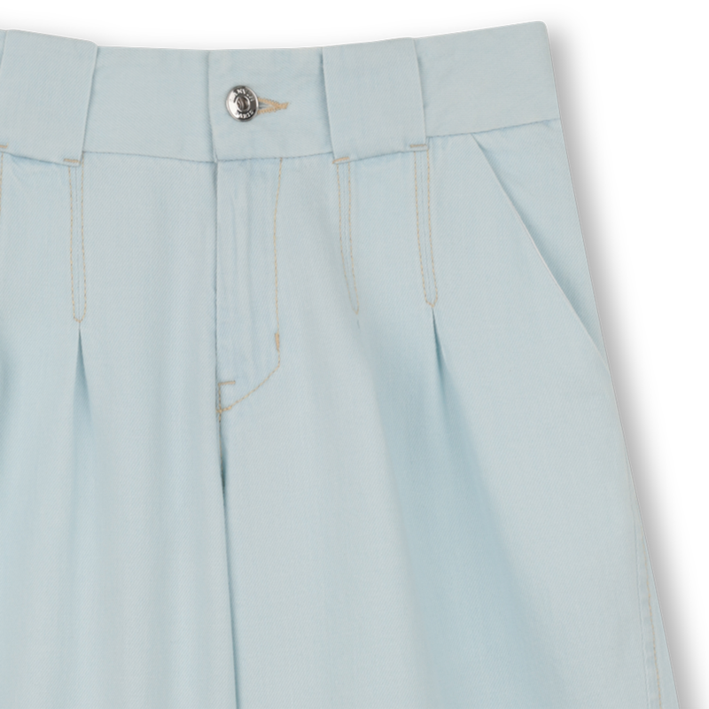 BROEK MET WIJDE PIJPEN LANVIN 
                        GIRL