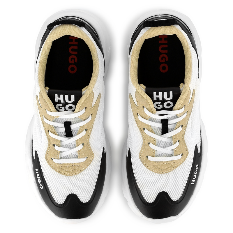 Baskets lac&eacute;es bimati&egrave;res HUGO 
                        GARCON