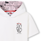 Katoenen jurk met capuchon MARC JACOBS 
                    GIRL