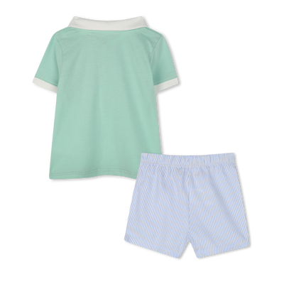 Katoenen polo en short KENZO KIDS BOY