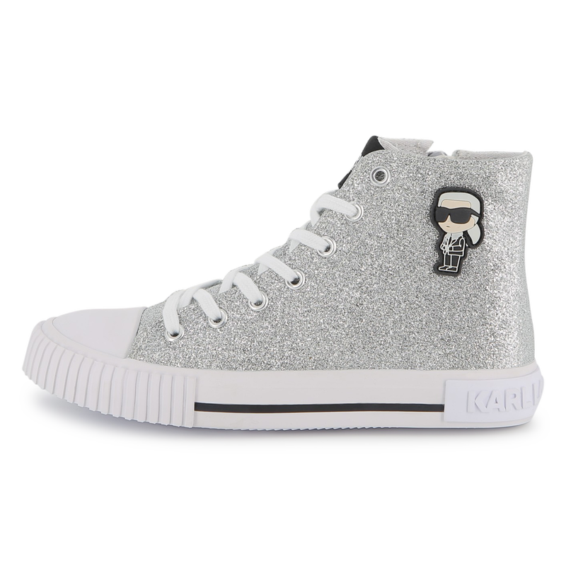 Sneakers met veters KARL LAGERFELD KIDS 
                        GIRL