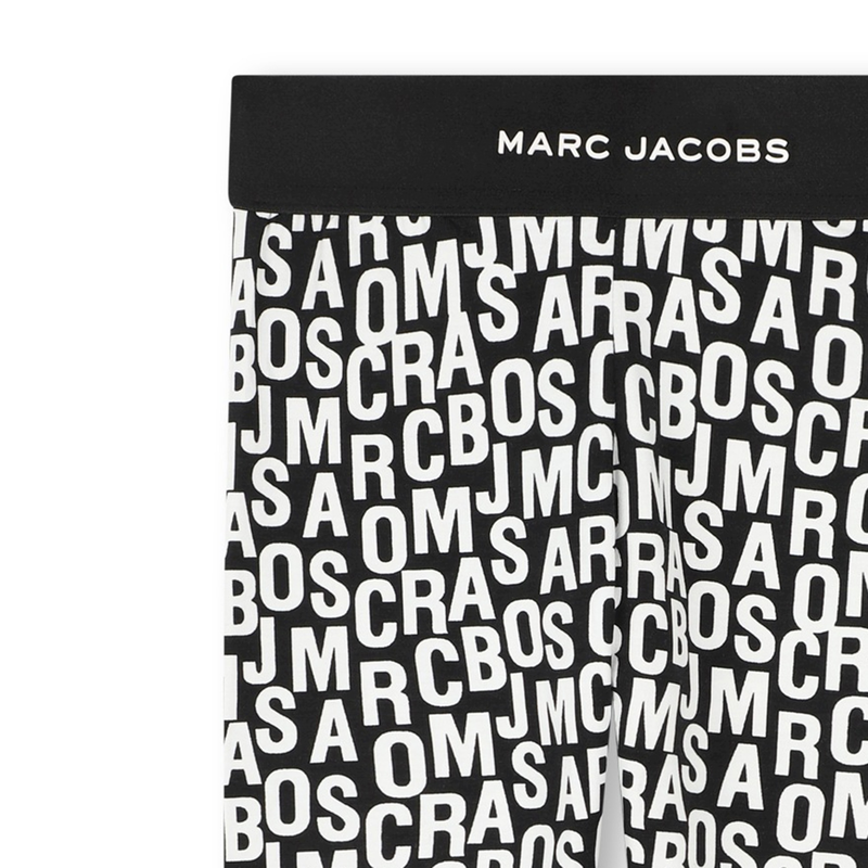 Legging bicolore imprim&eacute; MARC JACOBS 
                        FILLE